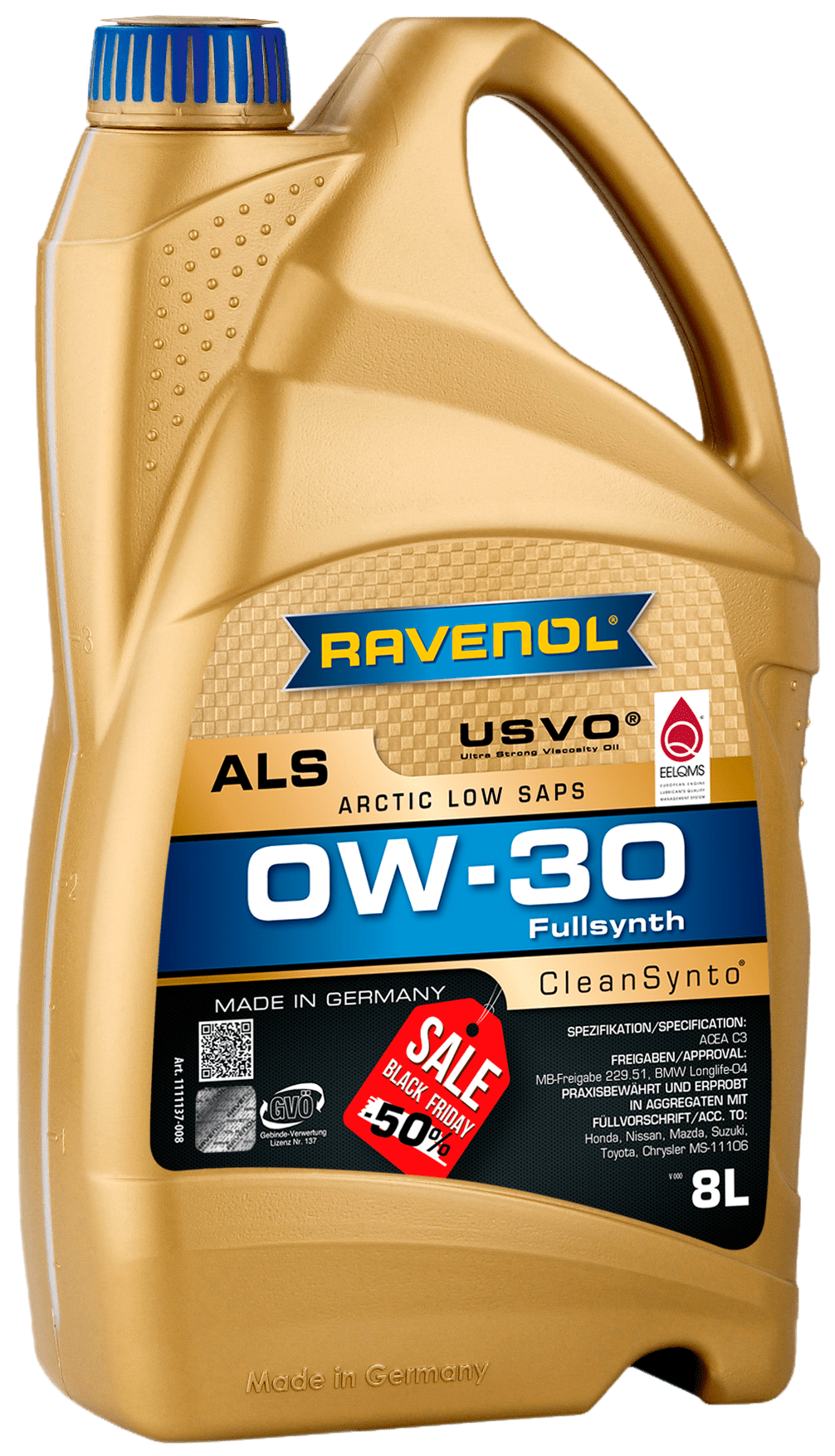 Mator moyi RAVENOL ALS 0W-30